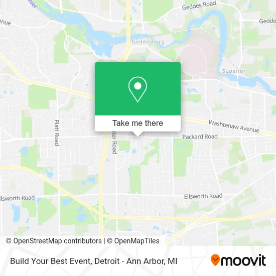 Build Your Best Event map