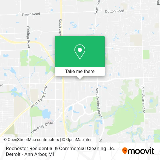 Rochester Residential & Commercial Cleaning Llc map