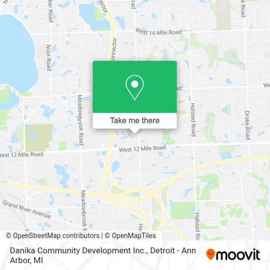 Danika Community Development Inc. map