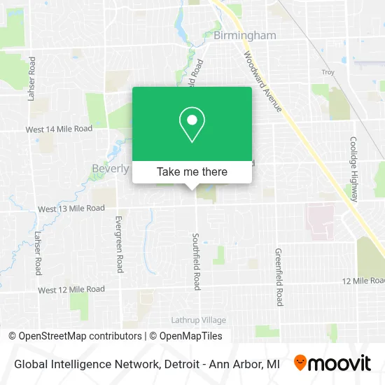 Global Intelligence Network map