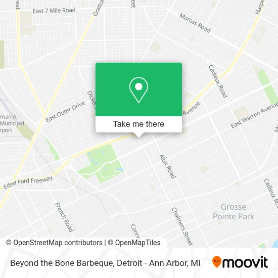 Beyond the Bone Barbeque map