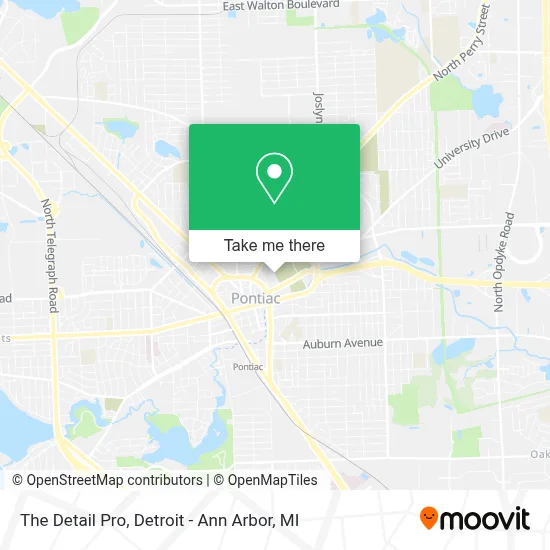 The Detail Pro map