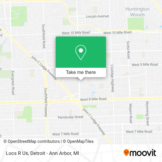 Locs R Us map