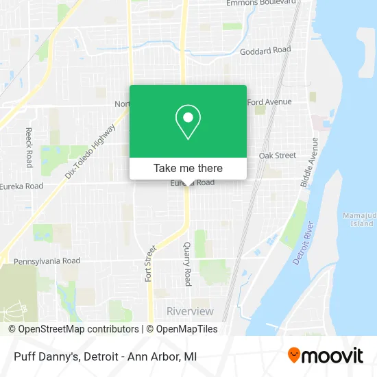 Puff Danny's map