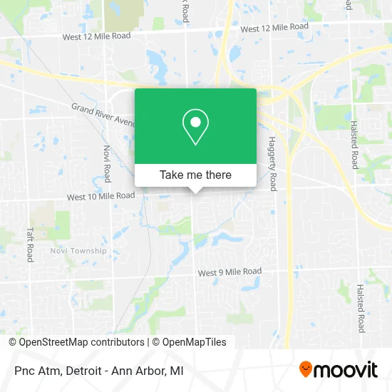Pnc Atm map