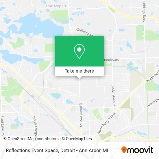 Reflections Event Space map