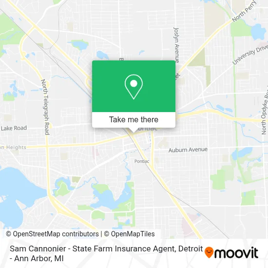 Sam Cannonier - State Farm Insurance Agent map