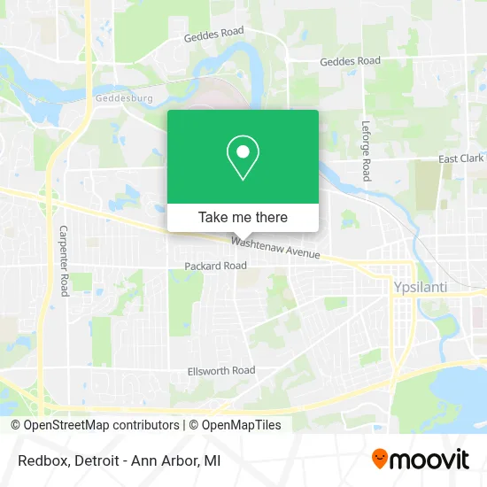 Redbox map