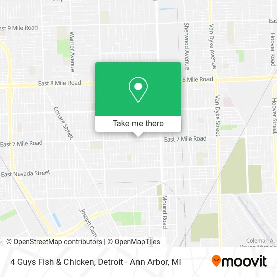 4 Guys Fish & Chicken map