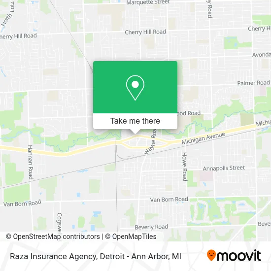 Raza Insurance Agency map