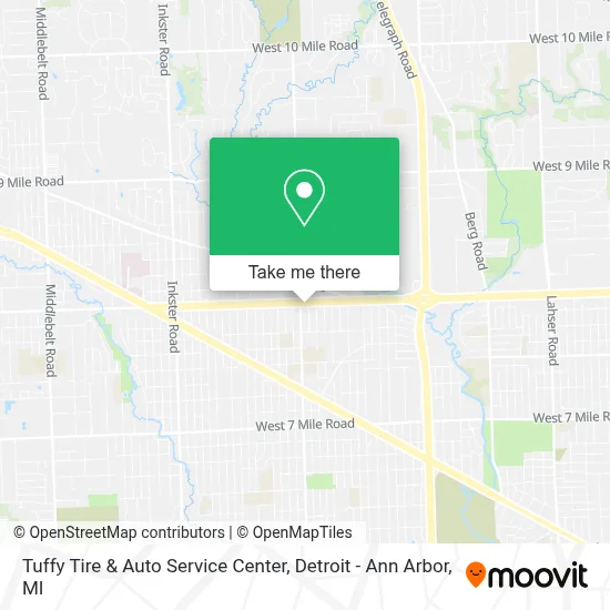 Tuffy Tire & Auto Service Center map