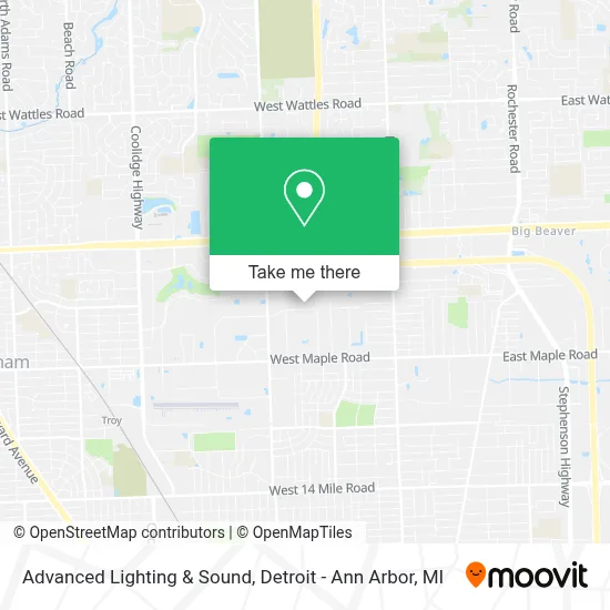 Advanced Lighting & Sound map