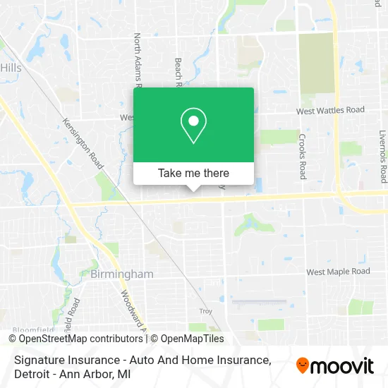 Signature Insurance - Auto And Home Insurance map