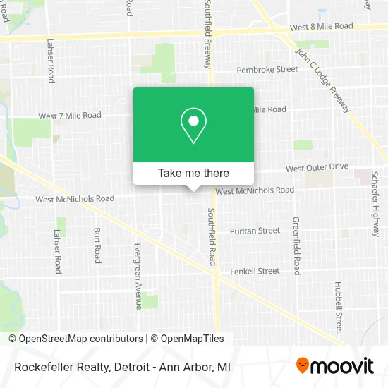 Rockefeller Realty map