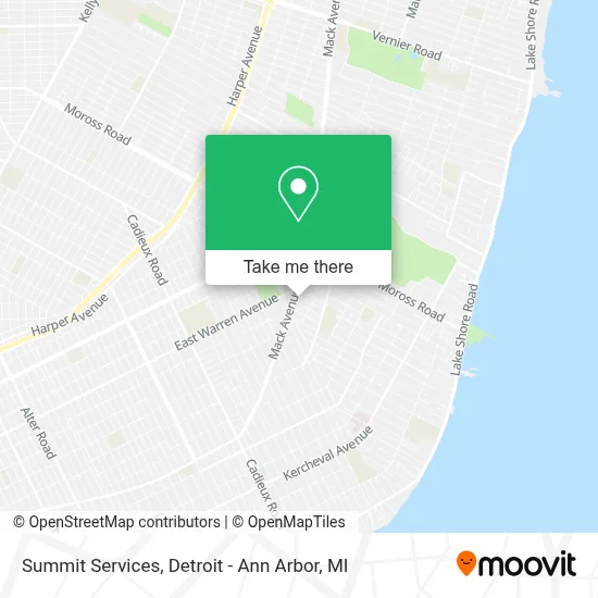 Summit Services map