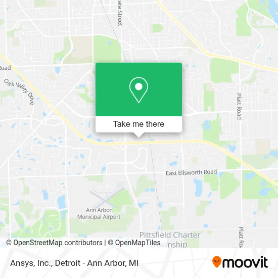 Ansys, Inc. map