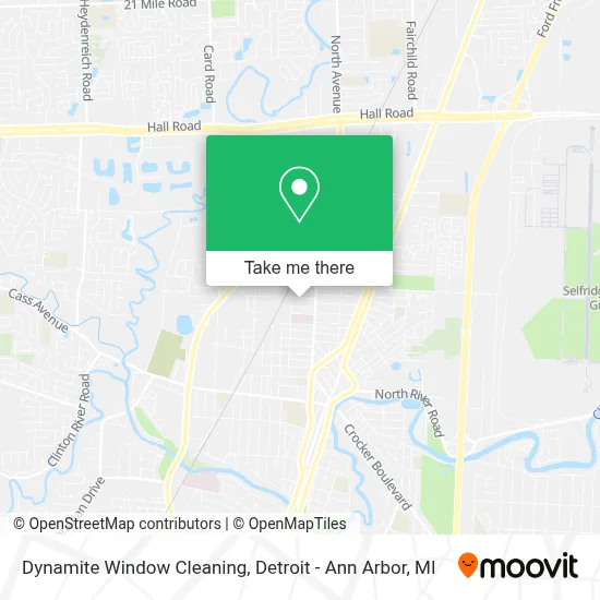 Dynamite Window Cleaning map