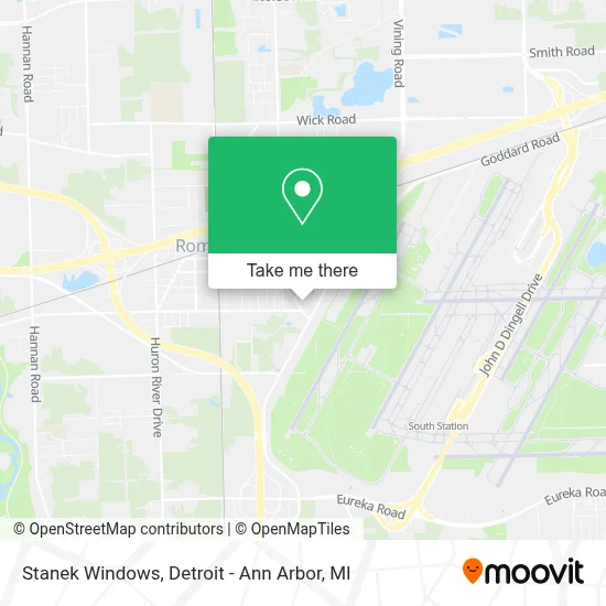 Stanek Windows map