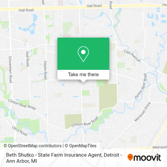 Beth Shutko - State Farm Insurance Agent map