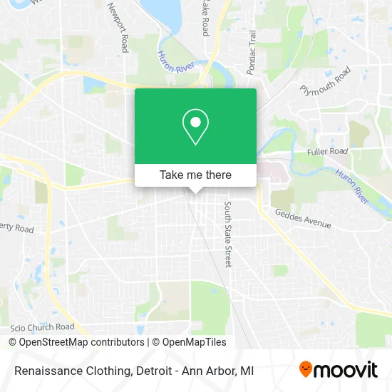 Renaissance Clothing map