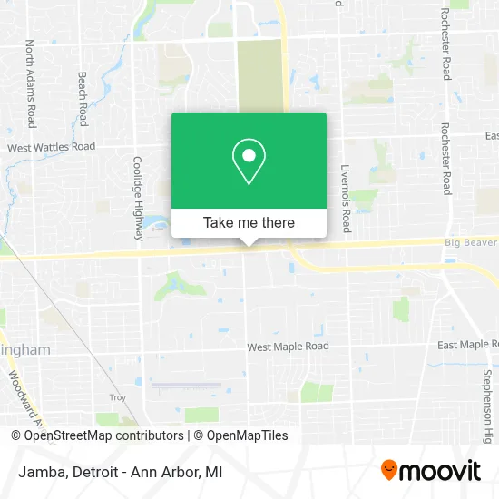 Jamba map