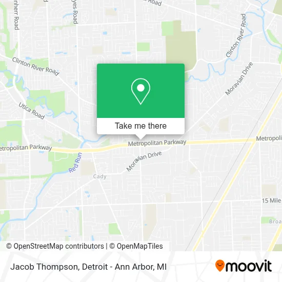 Jacob Thompson map