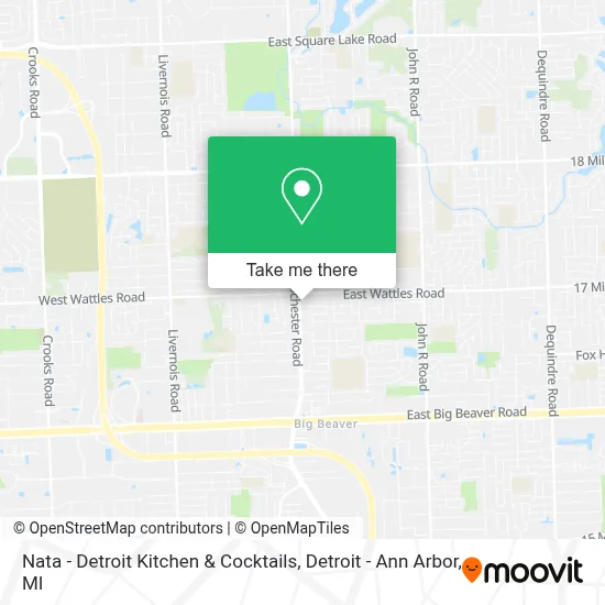 Nata - Detroit Kitchen & Cocktails map