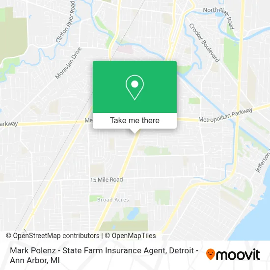 Mark Polenz - State Farm Insurance Agent map