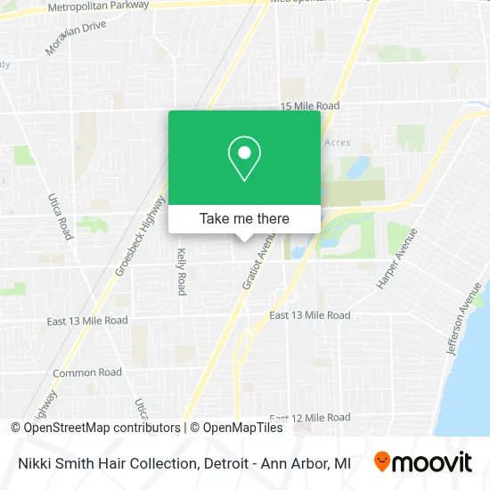 Nikki Smith Hair Collection map