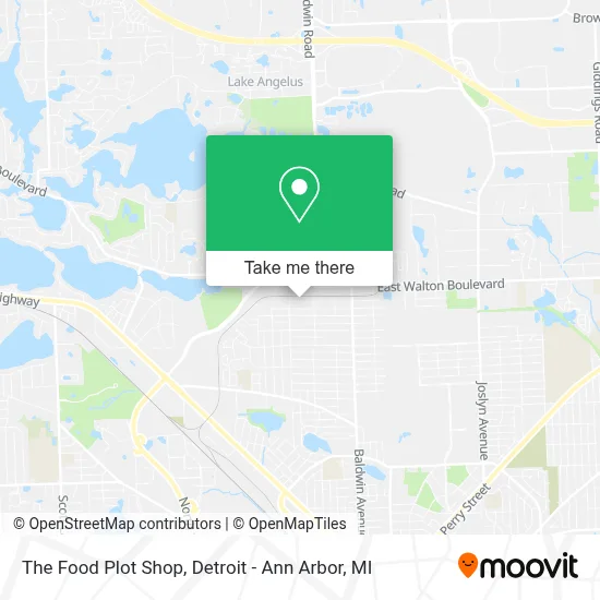 The Food Plot Shop map