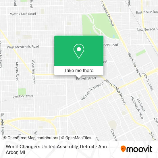World Changers United Assembly map