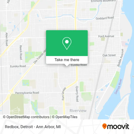 Redbox map