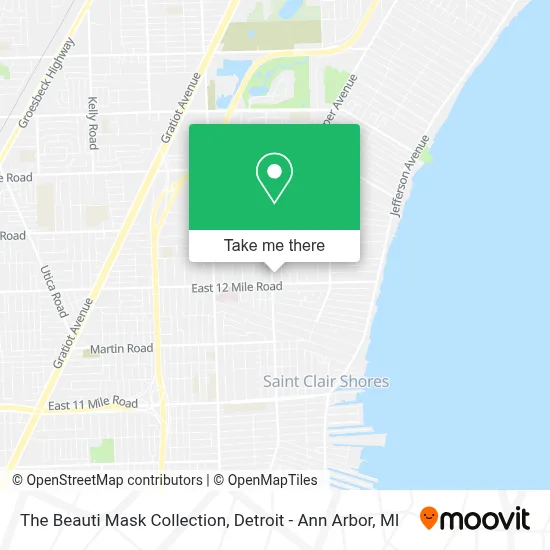The Beauti Mask Collection map