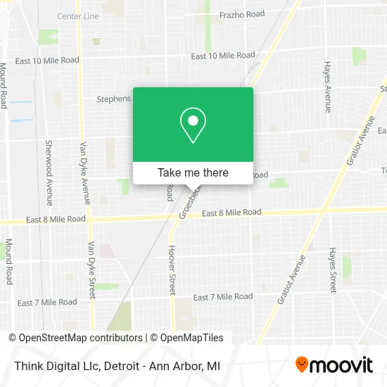 Think Digital Llc map