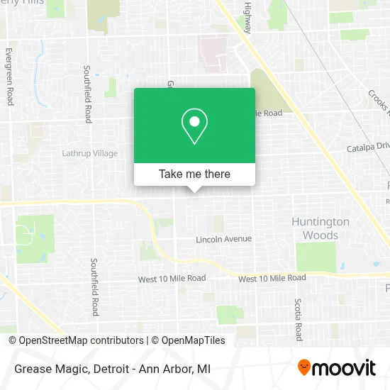 Grease Magic map