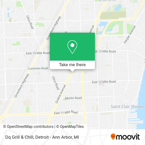 Dq Grill & Chill map