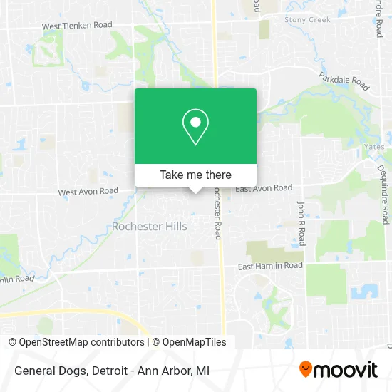 General Dogs map