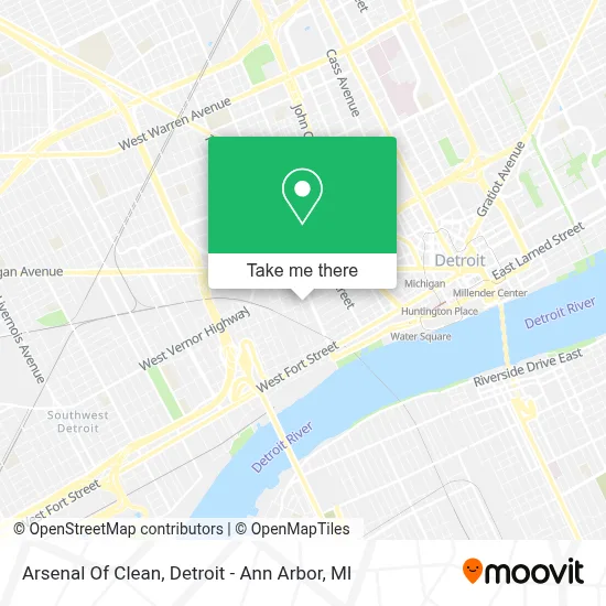 Arsenal Of Clean map