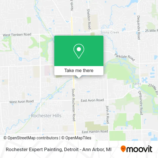 Rochester Expert Painting map