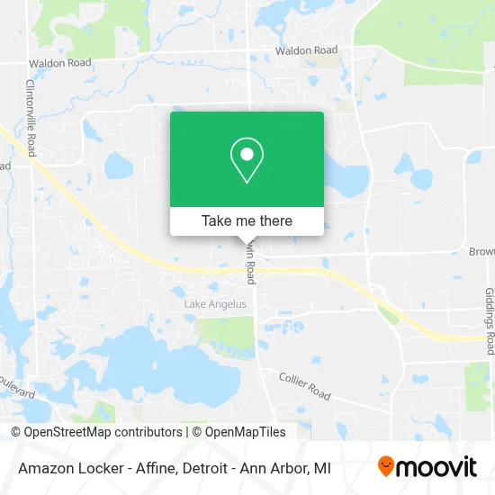 Amazon Locker - Affine map