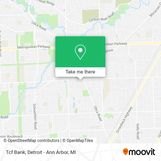 Tcf Bank map