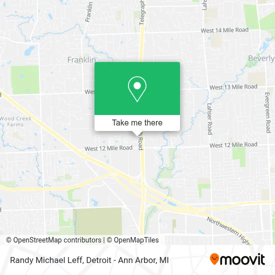 Randy Michael Leff map