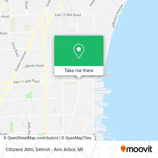 Citizens Atm map