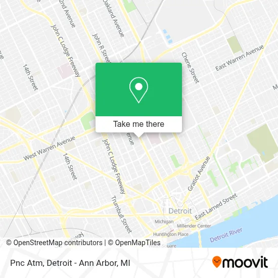 Pnc Atm map