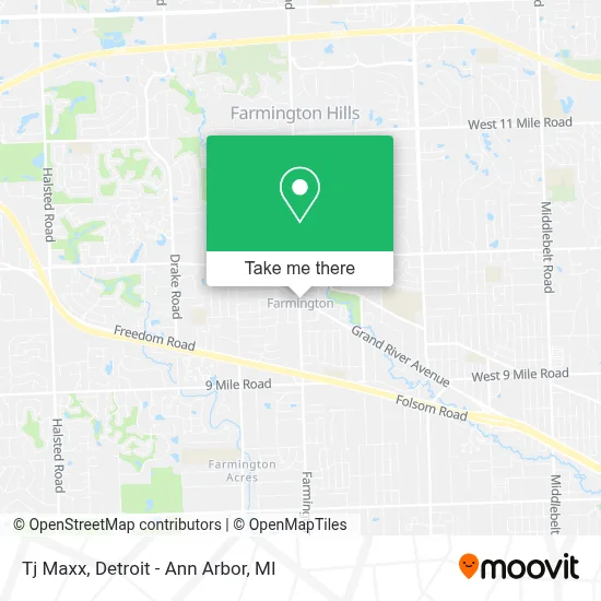 Tj Maxx map