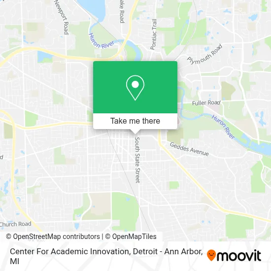 Center For Academic Innovation map