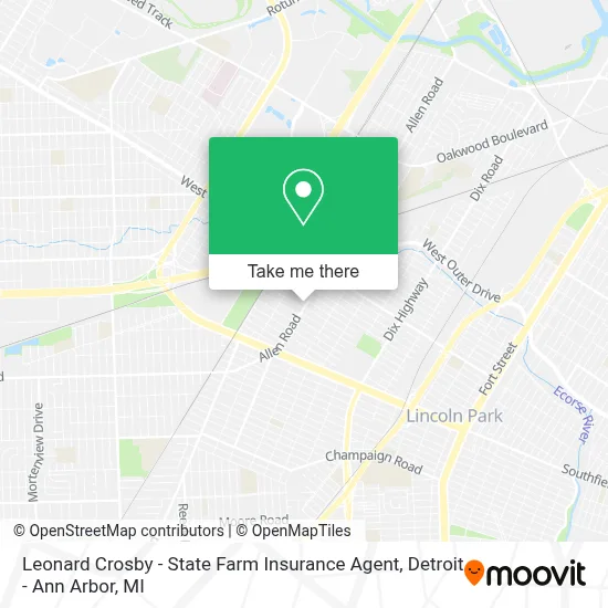 Leonard Crosby - State Farm Insurance Agent map