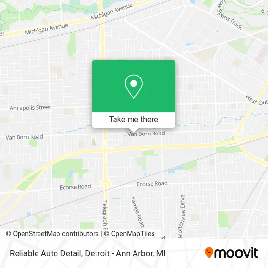 Reliable Auto Detail map