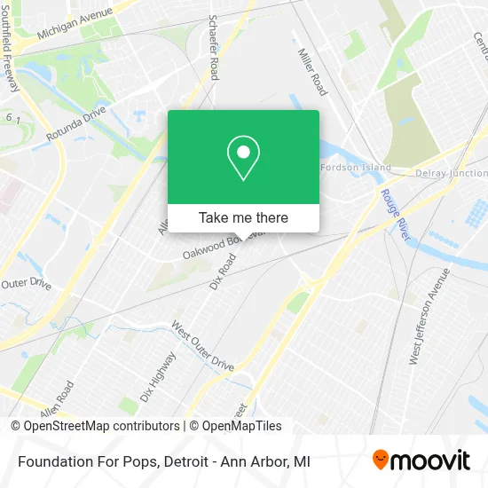 Foundation For Pops map
