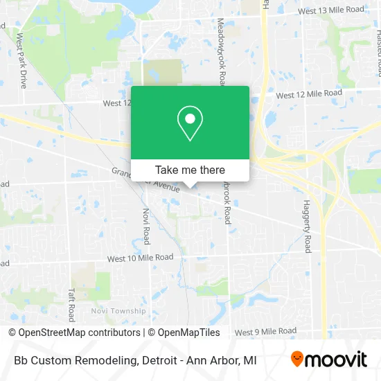 Bb Custom Remodeling map